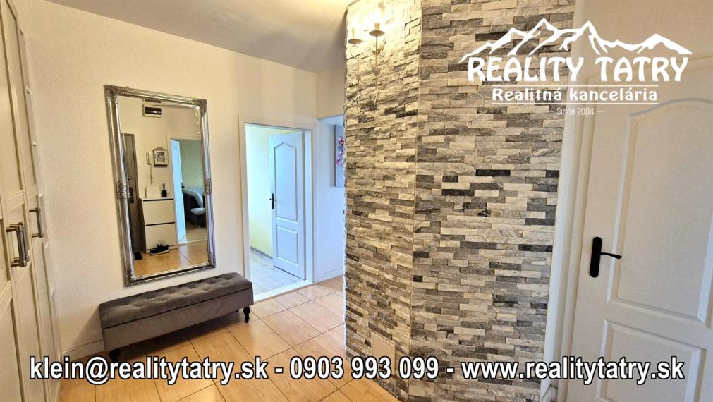 Byt 4 izbový s loggiou - Vysoké Tatry - Tatranská Štrba - Pekný výhľad, ODPORÚČAME !!!