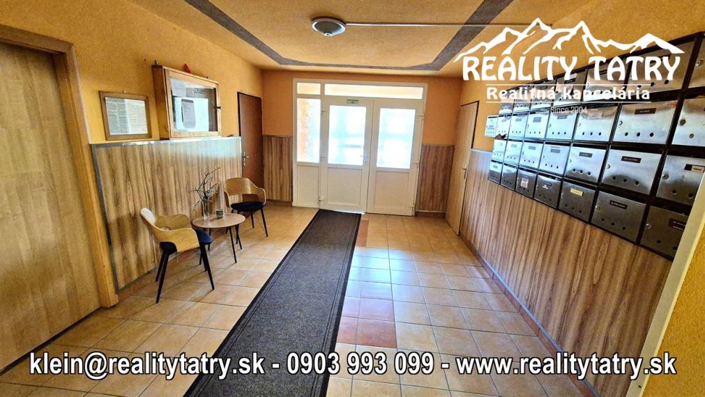 Byt 4 izbový s loggiou - Vysoké Tatry - Tatranská Štrba - Pekný výhľad, ODPORÚČAME !!!