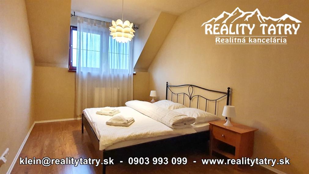 Apartmánový 2 izbový byt 46 m2 s parkovacím miestom vo Veľkej Lomnici - ODPORÚČAME !!!