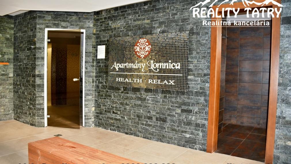 Apartmánový byt 46 m2 s parkovacím miestom vo Veľkej Lomnici
