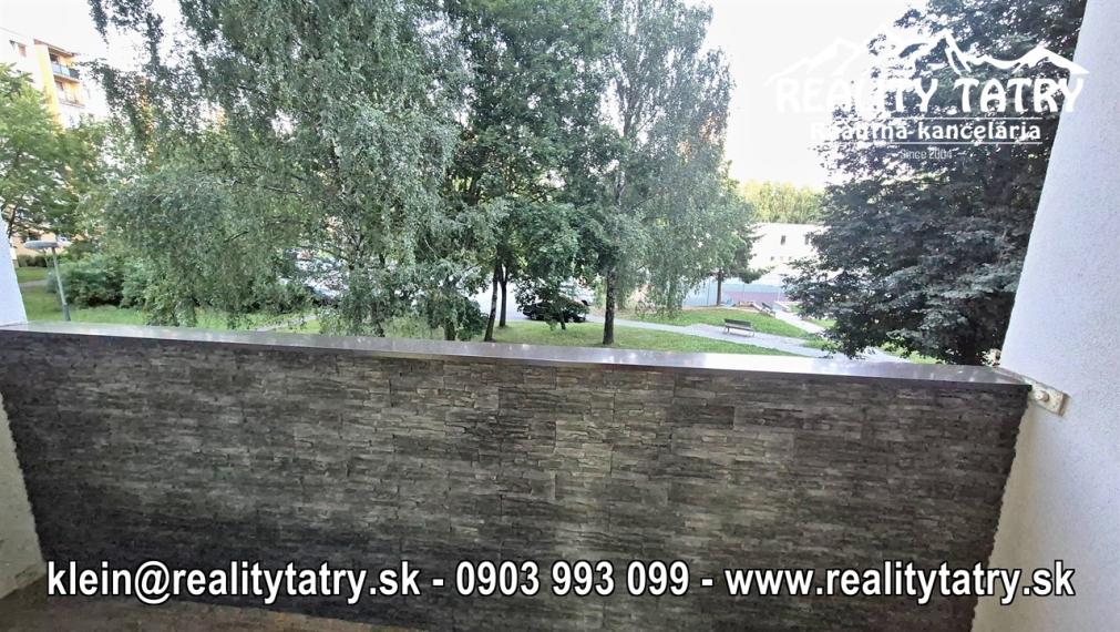 Byt 3 izbový s balkónom komplet prerobený blízko centra v Poprade TOP LOKALITA a STAV - ODPORÚČAME !!!