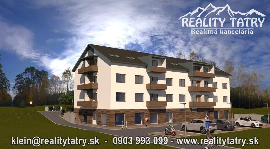 Predaj bytov v štandarde za cenu holobytu !!!  Výstavba BYTOV vo VÝCHODNEJ - TICHÁ LOKALITA, TOP VÝHĽAD !!!