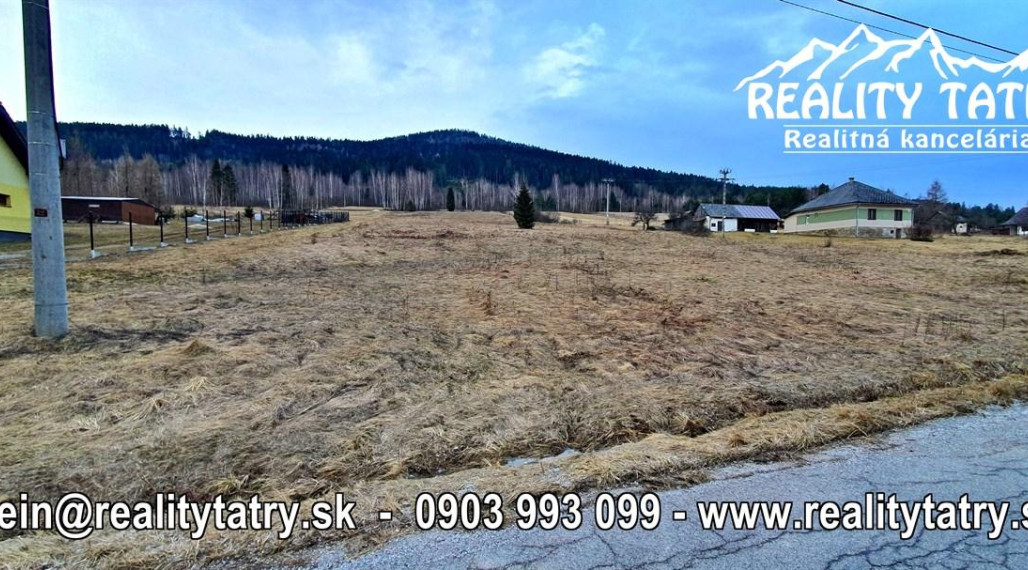 Rekreačný pozemok v lokalite Zahájnica 10000 m2 - Pekné tiché prostredie pod lesom - ODPORÚČAME !!!