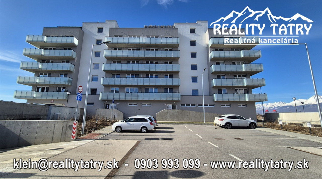 Byt 1 izbový s balkónom - kompletne zariadený v Poprade - TOP STAV - NOVOSTAVBA - ODPORÚČAME !!!