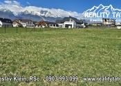 Stavebný pozemok 900 m2 - Veľká Lomnica, všetky IS, TOP VÝHĽAD !!! - fotografia 1