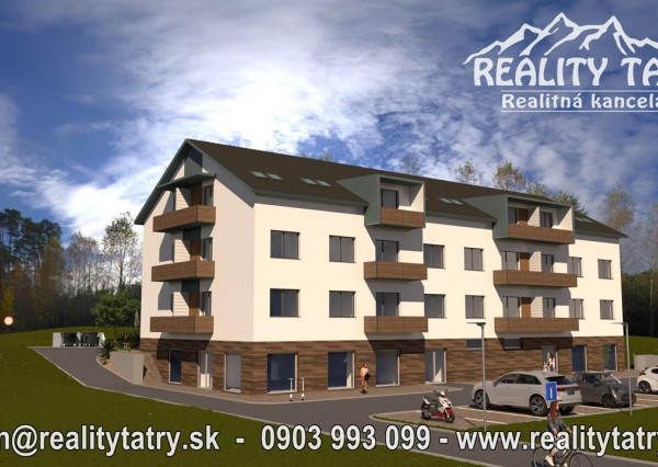 Predaj bytov v štandarde za cenu holobytu !!!  Výstavba BYTOV vo VÝCHODNEJ - TICHÁ LOKALITA, TOP VÝHĽAD !!!