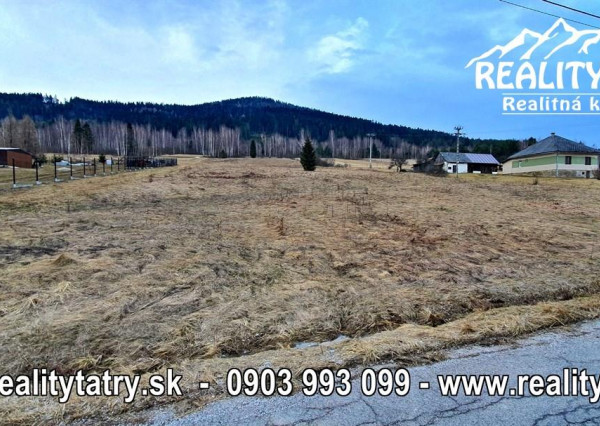 Rekreačný pozemok v lokalite Zahájnica 10000 m2 - Pekné tiché prostredie pod lesom - ODPORÚČAME !!!