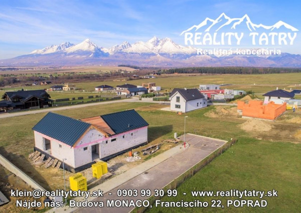 AKCIOVÁ CENA !!! - Stavebné pozemky v Top lokalite s kompletnými IS a kompletnou infraštruktúrou vo Veľkej Lomnici !!!