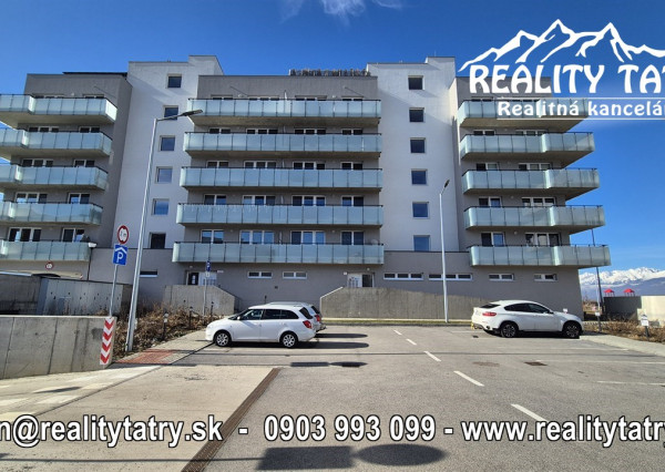 Byt 1 izbový s balkónom - kompletne zariadený v Poprade - TOP STAV - NOVOSTAVBA - ODPORÚČAME !!!