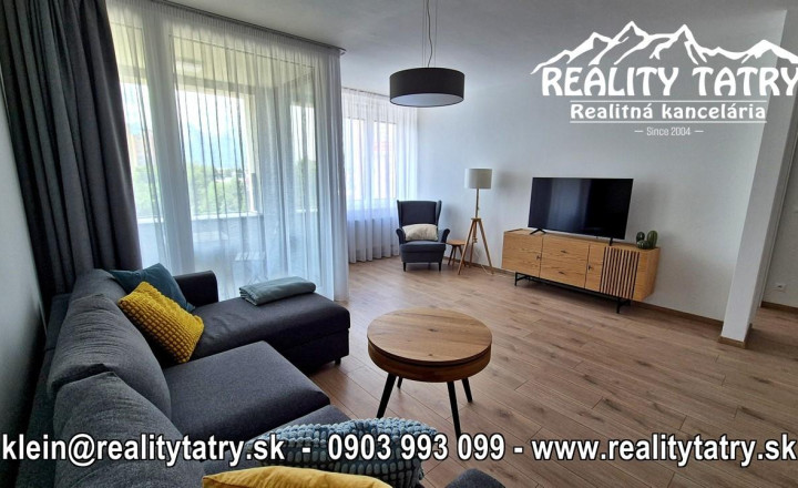 Exkluzívny 2 izbový byt s terasou v novostavbe Karpatská residence v Poprade - TOP STAV, TOP VÝHĽAD a LOKALITA !!! - fotografia 5