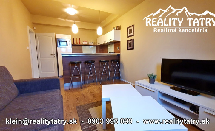 Apartmánový 2 izbový byt 46 m2 s parkovacím miestom vo Veľkej Lomnici - ODPORÚČAME !!! - fotografia 2