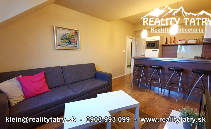 Apartmánový 2 izbový byt 46 m2 s parkovacím miestom vo Veľkej Lomnici - ODPORÚČAME !!! - fotografia 8