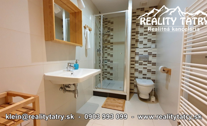 Apartmánový 2 izbový byt 46 m2 s parkovacím miestom vo Veľkej Lomnici - ODPORÚČAME !!! - fotografia 15