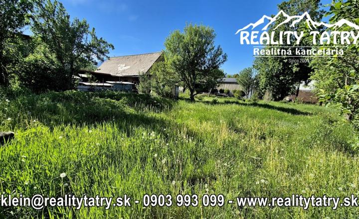 NOVÁ CENA !!! Rodinný dom na rozľahlom pozemku 1550 m2 s garážou a hospodárskou budovou - Poprad - Matejovce - fotografia 3