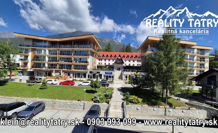 Apartmán v Starom Smokovci HREBIENOK Resort - TOP KVALITA A STAV !!!