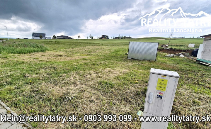 Stavebný pozemok 1010 m2 priamo pri golfovom ihrisku v lokalite Malý Slavkov - ODPORÚČAME !!! - fotografia 12
