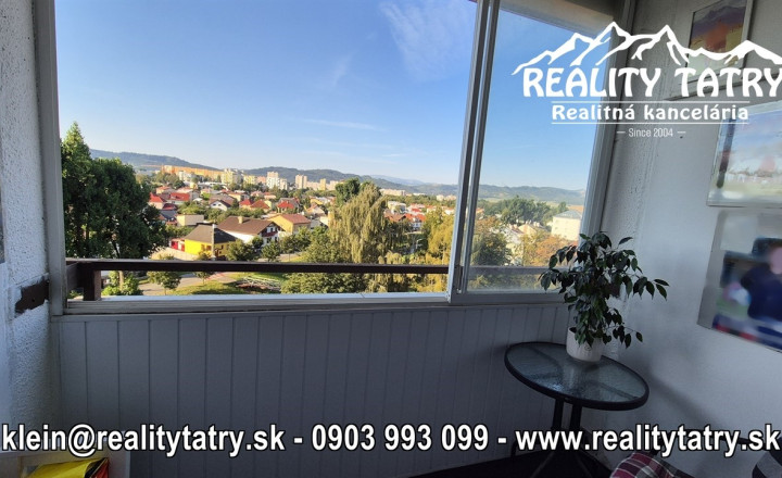 REZERVOVANÉ !!!  BYT 3 izbový s loggiou - TOP Lokalita, TOP Výhľad a STAV - Sídl. Západ - ODPORÚČAME !!! - fotografia 17