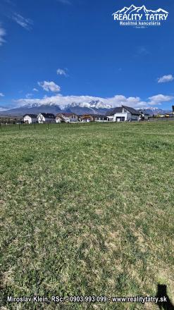 Stavebný pozemok 900 m2 - Veľká Lomnica, všetky IS, TOP VÝHĽAD !!! - fotografia 10