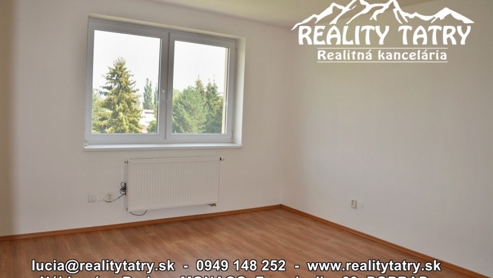 KANCELÁRSKE PRIESTORY VO VÝMERE 25M2 A 30M2 , Poprad, ul. Ludvíka Svobodu