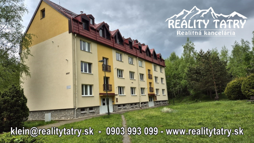 REZERVOVANÉ !!! - Mezonetový 4 izbový byt 82 m2 v Dolnom Smokovci - Zariadený, TOP STAV, Tiché prostredie - ODPORÚČAME