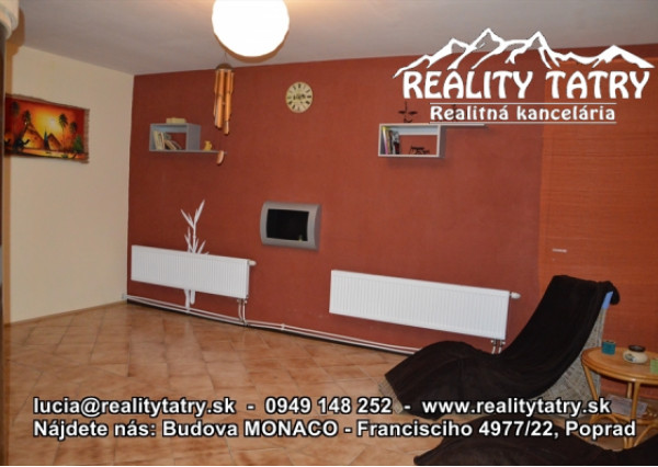 Priestory na služby 30 m2 v Poprade na Novom JUHU, ul. Zimná