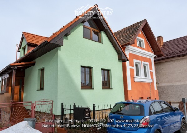 Krásne zrekonštruovaný rodinný dom s krásnym pozemkom v Šuňave - ODPORÚČAME