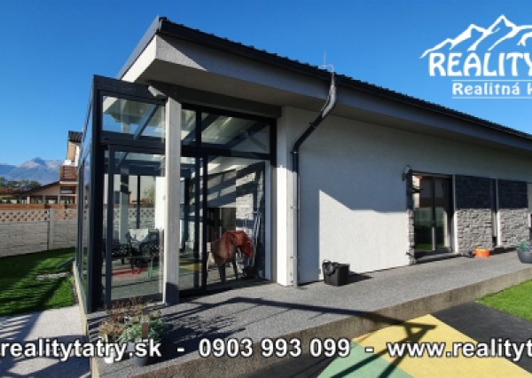 Exkluzívny Rodinný dom - Bungalov v TOP Lokalite Poprad - Veľká - NOVOSTAVBA - ODPORÚČAME !!!