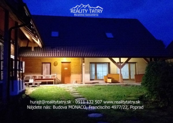 Rodinný dom pod KRÁĽOVOU HOĽOU - Telgárt - ODPORÚČAME !!!