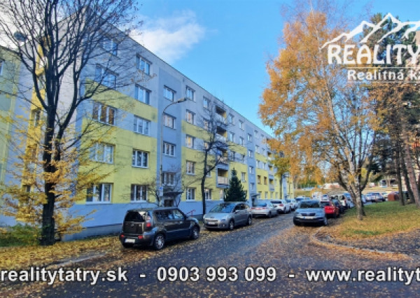 Byt 3 izbový 70 m2 + loggia 4 m2 blízko centra v Poprade - Pôvodný stav - TOP LOKALITA !!!