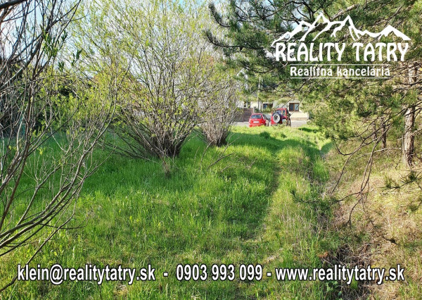 Viacúčelový pozemok  800 m2 na podnikateľské účely, výborný príjazd, slnečný, dobrá lokalita !!!