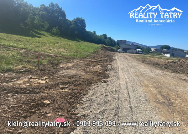 Stavebné pozemky pri Púchove v obci Dolné Kočkovce od 686 m2 do 1658 m2