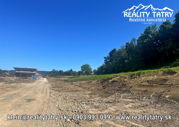 Stavebné pozemky pri Púchove v obci Dolné Kočkovce od 686 m2 do 1658 m2